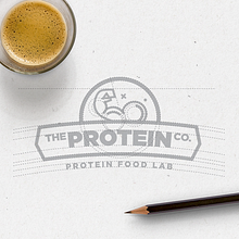 The Protein Co. - Identidad de Marca. Br, ing, Identit, Logo Design, and Graphic Design project by Daniel Hosoya - 07.09.2018