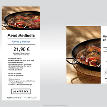 Flyer ALAFRESCA . Un proyecto de Dirección de arte y Diseño gráfico de Sidharta Meireles - 09.07.2018