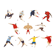 World Cup 2018. Un projet de Direction artistique, Design graphique et Illustration vectorielle de Capitoni - 09.07.2018