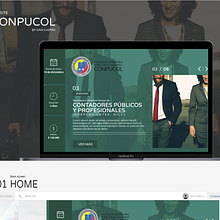Conpucol. Web Design, and UX / UI project by ivan castro - 07.09.2018