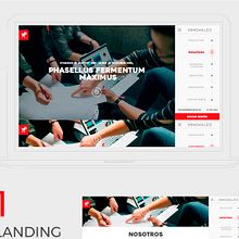 sitio web INNOVALED PERU. Web Design, and UX / UI project by ivan castro - 07.09.2018