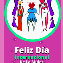 Día internacional de la mujer . Design grafic de Helder Prado - 07.10.2018