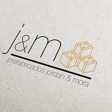 J&M prefabricados · logotipo . Art Direction, and Graphic Design project by Pau Marques - 07.11.2018