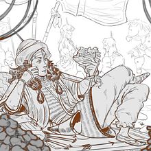 Ayaan. Un proyecto de Cómic, Concept Art, Dibujo e Ilustración tradicional de Laura Portolés Moret - 11.07.2018