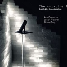 Flyer exposición "The Curative Light". Poster Design, and Graphic Design project by Ana González - 08.11.2017
