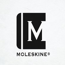 Propuesta logotipo Moleskine. Design, Logo Design, and Graphic Design project by Ana González - 10.16.2013