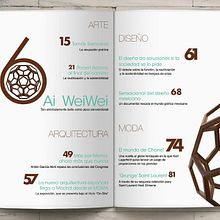 Revista Arte & Diseño. Editorial Design, and Graphic Design project by Ana González - 07.12.2015