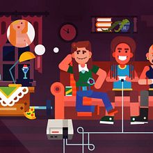 (GIF & VIDEO) Come in and discover how this happened !!!. 2D Animation project by Iván Prieto Garrido - 11.05.2018