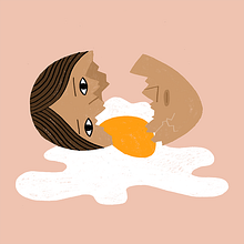 Reflections. Traditional illustration, and Digital Illustration project by Laura Fernández Arquisola - 07.12.2018