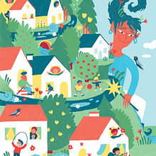 La hada doctorada. Traditional illustration, and Digital Illustration project by Laura Fernández Arquisola - 07.12.2018
