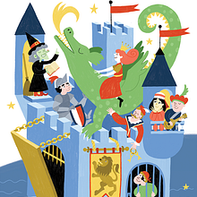 Libro de texto. Traditional illustration, and Digital Illustration project by Laura Fernández Arquisola - 07.12.2018