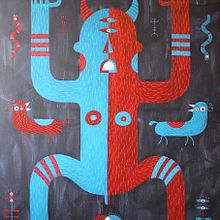 Vesica Piscis. Fine Arts, Character Design, and Painting project by Mickael Brana - 07.12.2018