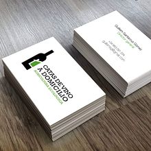 Logotipo para Catas de vino a domicilio. Design, Logo Design, and Graphic Design project by Ana González - 01.10.2015