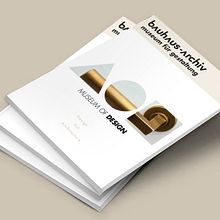 Revista Bauhaus Museum of Design. Editorial Design, and Graphic Design project by Ana González - 03.11.2017