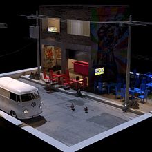 Brasil Bar. 3D project by Jandher Oliveira - 07.12.2018