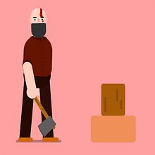 Mi Proyecto del curso: Animación y diseño de personajes en After Effects. Een project van Animatie, 2D-animatie y Ontwerp van personages van victor valcarcel - 29.07.2018