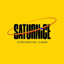 SATURNiCE | Ice Cream Van Branding. Br, ing, Identit, Logo Design, Graphic Design, and Traditional illustration project by Borja Flores - 07.16.2018