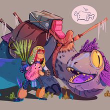 CHARACTERS 2. 2D Animation, Comic, Concept Art, Drawing, Character Design, and Traditional illustration project by Pablo Broseta - 07.17.2018