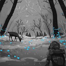 CONCEPT ENVIROMENTS. Sketching, Concept Art, Drawing, Set Design, Digital Illustration, Painting, and Video Games project by Pablo Broseta - 07.17.2018