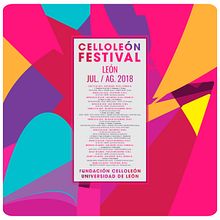 FESTIVAL CELLOLEÓN 2018. Un proyecto de Diseño gráfico de José Ángel Torrijos Paraíso - 18.07.2018