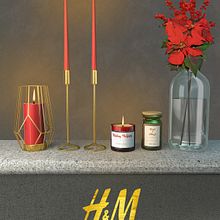 H&M Home. Un proyecto de 3D, Br, ing e Identidad y Publicidad de Laura Molina Sepúlveda - 19.07.2018