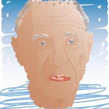 Pablo Picasso Retrato. Un proyecto de Diseño gráfico de Antonio Picazo Cantos - 19.07.2018