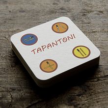 Posavasos Tapantoni 2018 Ein Projekt aus dem Bereich Grafikdesign von Raúl Lucas Herreros - 19.07.2018
