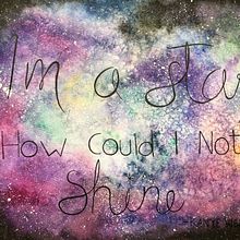 I'm a star. Watercolor Painting project by Michelle Breton - 07.19.2018