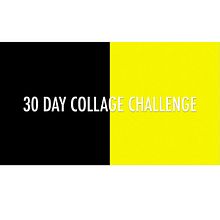 30 day Collage Challenge. Un proyecto de Bellas Artes y Collage de ia Llamozas - 01.05.2017