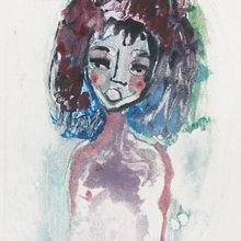 Descomposición de una catarsis. Fine Arts, Embroider, and Traditional illustration project by Beatriz Plaza - 03.09.2018