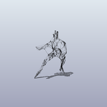 Plexus Dance. Projekt z dziedziny 3D,  Animacja i Design użytkownika Pedro Masa Parra - 21.07.2018