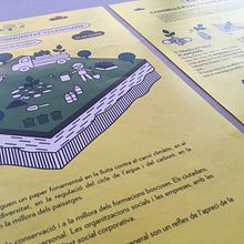 Folleto para Centro de Educación Ambiental de la Comunidad Valenciana, CEACV.. Un proyecto de Diseño, Diseño editorial, Educación, Ilustración tradicional, Ilustración digital e Ilustración vectorial de Julia Furió Quesada - 23.07.2018