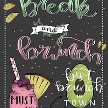 Mi Proyecto del curso: Lettering e Ilustración: Composición, técnicas y aplicación. Traditional illustration, and Lettering project by Ona Calvo - 07.23.2018