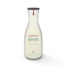 Leche de Avena. Graphic Design, and Packaging project by Nuria Moar - 07.27.2018