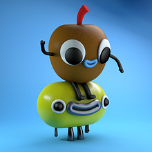 Mi Proyecto del curso: Introducción exprés al 3D: de cero a render con Cinema 4D. Een project van  3D-modellering van tamus - 24.07.2018