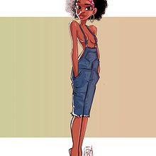 Black beauty. Un progetto di Character design, Illustrazione digitale e Illustrazione vettoriale di Josep Giró - 18.07.2018