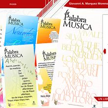 La Palabra Música. Un proyecto de Diseño de Giovanni Marquez - 25.07.2007
