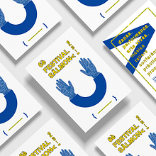 Web, poster y otros aplicativos impresos para Festival Sâlmon . Graphic Design, and Web Design project by La Tecla Studio - 11.15.2018