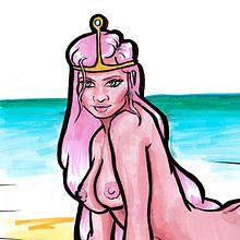 Adventure Time Girls. Un projet de Beaux Arts, Dessin et Illustration traditionnelle de Beatriz López Albir - 25.05.2013