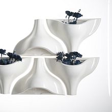 Patio de Aguas (sistema de maceteros de pared). Artesanato, Design, e Design de produtos projeto de Peter Galkin - 21.04.2016