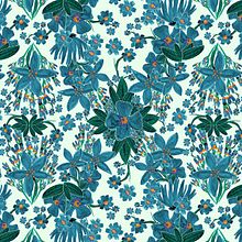 Mi Proyecto del curso: Motivos para repetir Bloom! @Mo_anhe. Estampagem projeto de Mónika Ardila - 25.07.2018