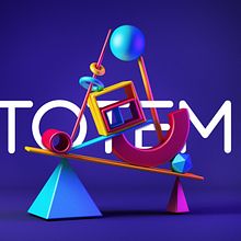 Totem - Modelado 3D. 3D, and 3D Modeling project by Florencia Reyes Gallardo - 08.10.2018