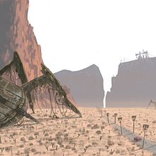 Road trip in the After World. Concept Art, and Digital Illustration project by fgalve - 07.27.2018