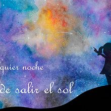 Cualquier noche puede salir el sol. Traditional illustration project by ssussb - 07.27.2018