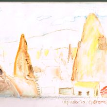 ilustraciones de mi diario de viaje Barcelona Istanbul. Un proyecto de Ilustración tradicional de Marina Ruiz Rodríguez - 13.05.2018