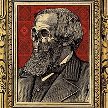 Retrato calavera. Poster Design project by lasombradelzorro - 07.02.2019