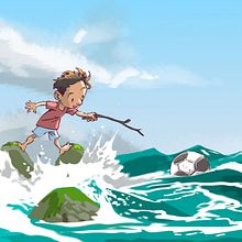 Postales veraniegas.. Un progetto di Fumetto, Arte concettuale e Illustrazione digitale di Josep Giró - 26.07.2018