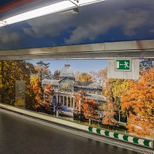 EL PARQUE DEL RETIRO INVADE EL METRO.. Audiovisual Production project by Alberto de la Cruz Gracía - 07.30.2018