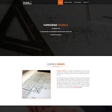 DESARROLLO ONEPAGE PARA INGENIERÍA Y CREACIÓN DE IMAGEN CORPORATIVA. Un progetto di Web development e Design di loghi di Alicia Guallar Gimeno - 18.04.2018