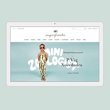 Sugarfreaks - Ecommerce Design. Un progetto di Web development e Web design di Maya del Barrio - 01.01.2015